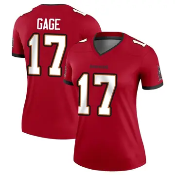 Women's Russell Gage Tampa Bay Buccaneers Legend Red Jersey