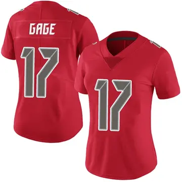 Women's Russell Gage Tampa Bay Buccaneers Limited Red Team Color Vapor Untouchable Jersey
