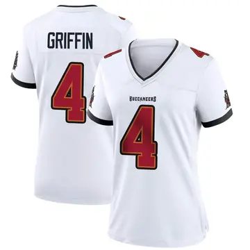 Women's Ryan Griffin Tampa Bay Buccaneers Game White Jersey