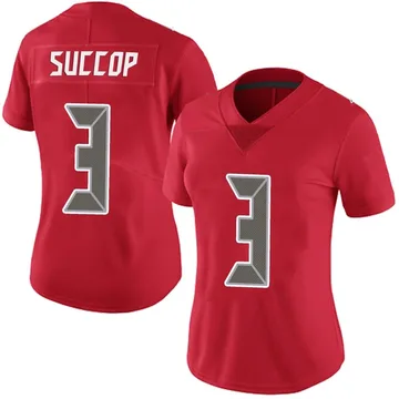 Women's Ryan Succop Tampa Bay Buccaneers Limited Red Team Color Vapor Untouchable Jersey