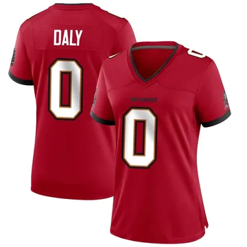 Women's Scott Daly Tampa Bay Buccaneers Game Red Team Color Jersey
