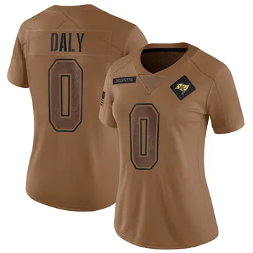Women's Scott Daly Tampa Bay Buccaneers Limited Brown 2023 Salute To Service Jersey