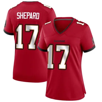 Women's Sterling Shepard Tampa Bay Buccaneers Game Red Team Color Jersey