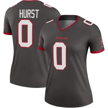 Women's Ted Hurst Tampa Bay Buccaneers Legend Pewter Alternate Jersey