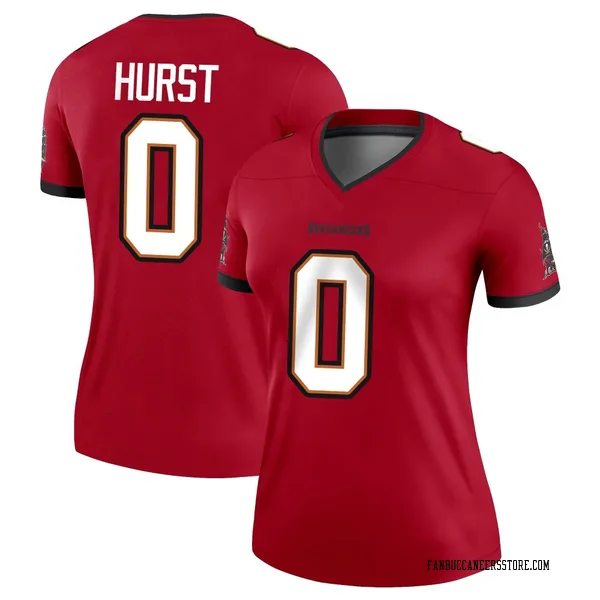 Women's Ted Hurst Tampa Bay Buccaneers Legend Red Jersey