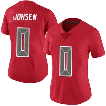 Women's Travis Jonsen Tampa Bay Buccaneers Limited Red Team Color Vapor Untouchable Jersey