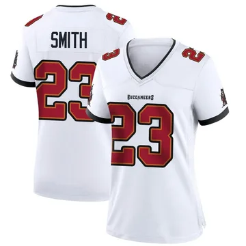 Women's Tykee Smith Tampa Bay Buccaneers Game White Jersey