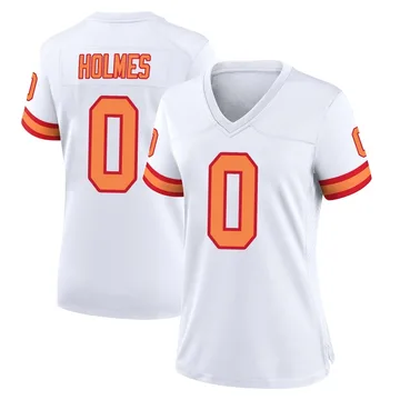 Women's Yasir Holmes Tampa Bay Buccaneers Game White '76 Jersey