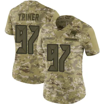 Women's Zach Triner Tampa Bay Buccaneers Limited Camo 2018 Salute to Service Jersey