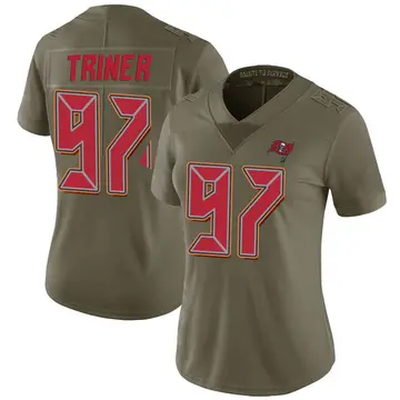 Women's Zach Triner Tampa Bay Buccaneers Limited Green 2017 Salute to Service Jersey
