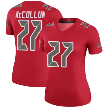 Women's Zyon McCollum Tampa Bay Buccaneers Legend Red Color Rush Jersey