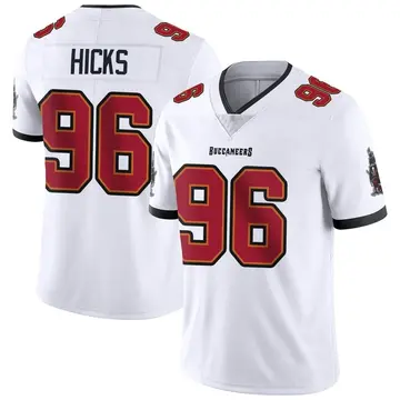 Youth Akiem Hicks Tampa Bay Buccaneers Limited White Vapor Untouchable Jersey