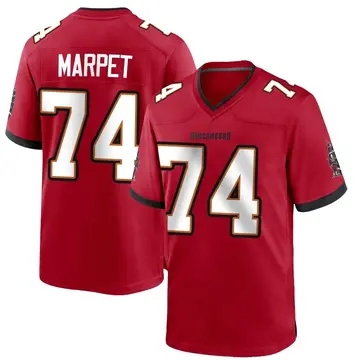 Youth Ali Marpet Tampa Bay Buccaneers Game Red Team Color Jersey