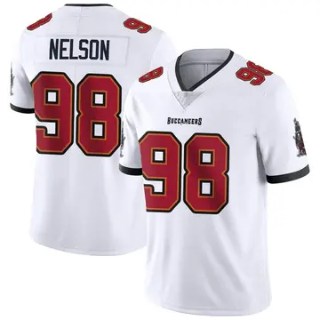 Youth Anthony Nelson Tampa Bay Buccaneers Limited White Vapor Untouchable Jersey
