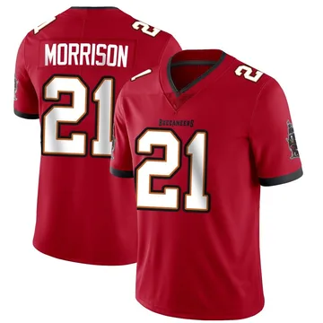 Youth Benjamin Morrison Tampa Bay Buccaneers Limited Red Team Color Vapor Untouchable Jersey