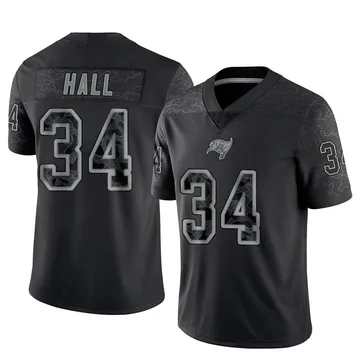 Youth Bryce Hall Tampa Bay Buccaneers Limited Black Reflective Jersey
