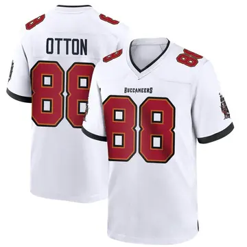 Youth Cade Otton Tampa Bay Buccaneers Game White Jersey