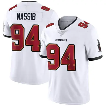 Youth Carl Nassib Tampa Bay Buccaneers Limited White Vapor Untouchable Jersey