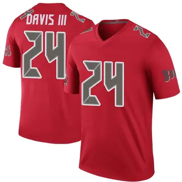 Youth Carlton Davis III Tampa Bay Buccaneers Legend Red Color Rush Jersey