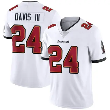 Youth Carlton Davis III Tampa Bay Buccaneers Limited White Vapor Untouchable Jersey