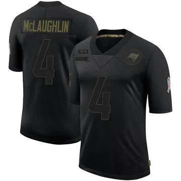 Youth Chase McLaughlin Tampa Bay Buccaneers Limited Black 2020 Salute To Service Jersey