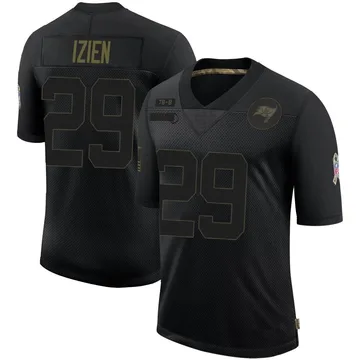 Youth Christian Izien Tampa Bay Buccaneers Limited Black 2020 Salute To Service Jersey