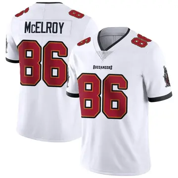 Youth Codey McElroy Tampa Bay Buccaneers Limited White Vapor Untouchable Jersey