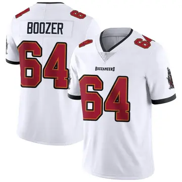 Youth Cole Boozer Tampa Bay Buccaneers Limited White Vapor Untouchable Jersey