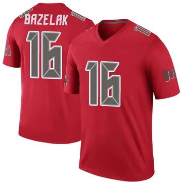 Youth Connor Bazelak Tampa Bay Buccaneers Legend Red Color Rush Jersey