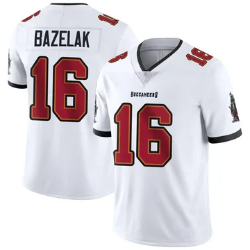 Youth Connor Bazelak Tampa Bay Buccaneers Limited White Vapor Untouchable Jersey