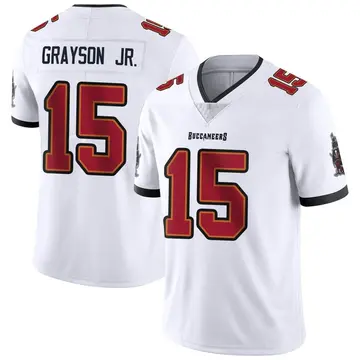 Youth Cyril Grayson Jr. Tampa Bay Buccaneers Limited White Vapor Untouchable Jersey