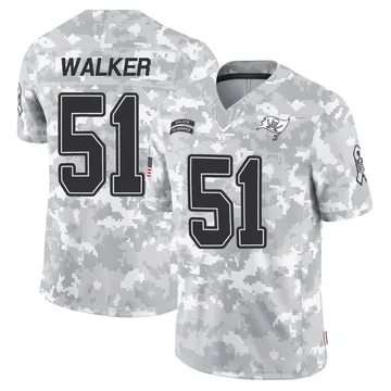 Youth David Walker Tampa Bay Buccaneers Limited Arctic Camo 2024 Salute to Service Jersey