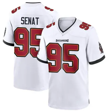 Youth Deadrin Senat Tampa Bay Buccaneers Game White Jersey