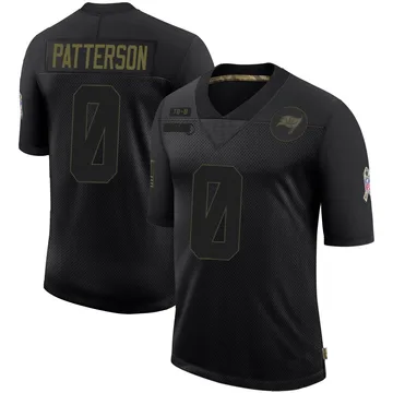 Youth Dean Patterson Tampa Bay Buccaneers Limited Black 2020 Salute To Service Jersey