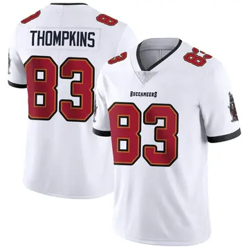 Youth Deven Thompkins Tampa Bay Buccaneers Limited White Vapor Untouchable Jersey