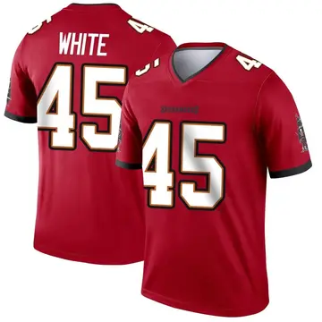 Youth Devin White Tampa Bay Buccaneers Legend Red Jersey