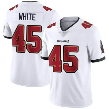 Youth Devin White Tampa Bay Buccaneers Limited White Vapor Untouchable Jersey