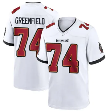 Youth Garret Greenfield Tampa Bay Buccaneers Game White Jersey