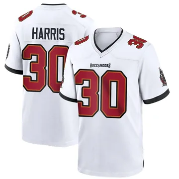 Youth Jacob Harris Tampa Bay Buccaneers Game White Jersey
