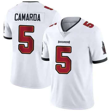 Youth Jake Camarda Tampa Bay Buccaneers Limited White Vapor Untouchable Jersey