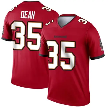 Youth Jamel Dean Tampa Bay Buccaneers Legend Red Jersey
