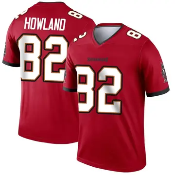Youth JJ Howland Tampa Bay Buccaneers Legend Red Jersey