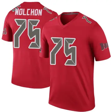 Youth John Molchon Tampa Bay Buccaneers Legend Red Color Rush Jersey