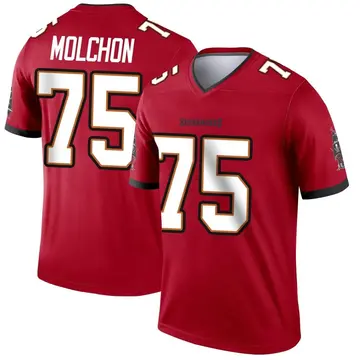 Youth John Molchon Tampa Bay Buccaneers Legend Red Jersey