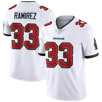 Youth Jose Ramirez Tampa Bay Buccaneers Limited White Vapor Untouchable Jersey