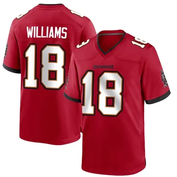 Youth Josh Williams Tampa Bay Buccaneers Game Red Team Color Jersey