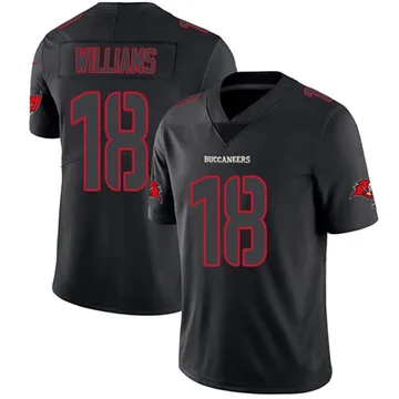 Youth Josh Williams Tampa Bay Buccaneers Limited Black Impact Jersey