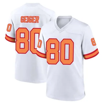 Youth Kaylon Geiger Tampa Bay Buccaneers Game White '76 Jersey