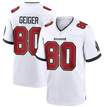 Youth Kaylon Geiger Tampa Bay Buccaneers Game White Jersey