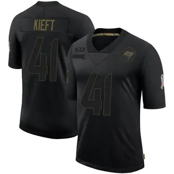 Youth Ko Kieft Tampa Bay Buccaneers Limited Black 2020 Salute To Service Jersey